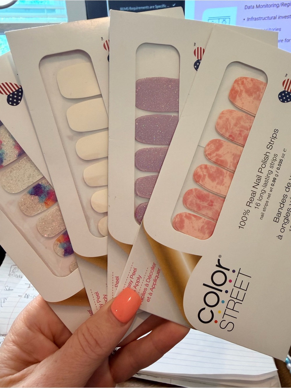 Muster Color Street pack of 4